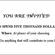 Writing and Healing Idea #5: A Shopping Spree